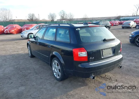 2004 Audi A4 1.8T Avant из США, поврежденный, VIN WAUVC68EX4A164515